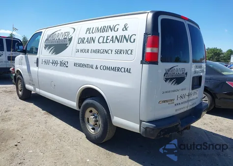 2014 Chevrolet Express 2500 Work Van из США, поврежденный, VIN 1GCWGFCA3E1130871